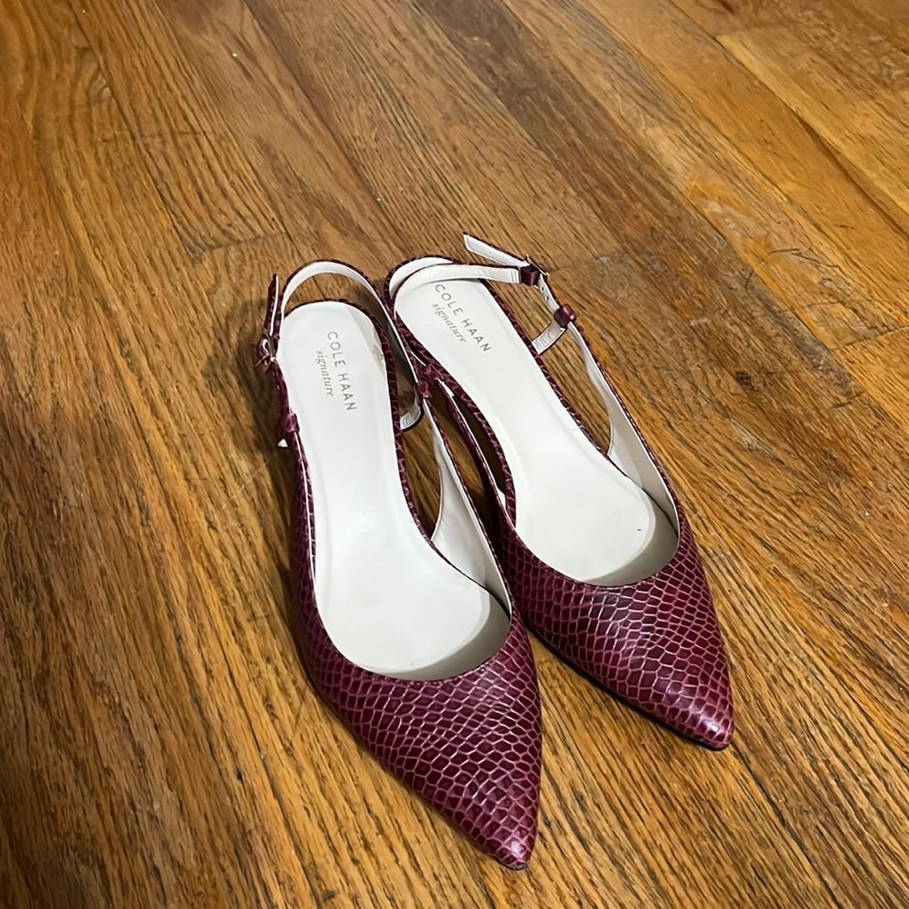 Cole Haan women heels leather